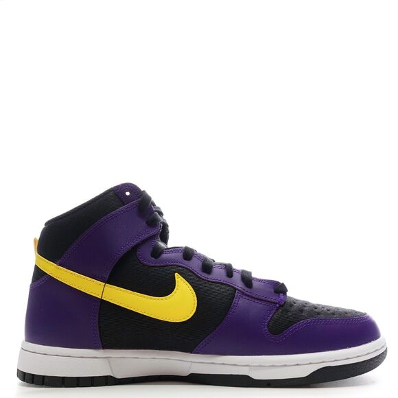 Nike Dunk High Premium EMB Lakers Black Purple Mens Size 11.5 DH0642-001 main image 7